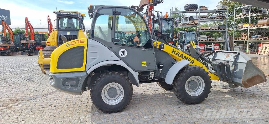Kramer Radlader 5075 Stufe V Pale gommate