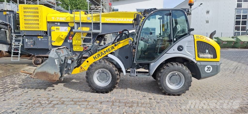 Kramer Radlader 5075 Stufe V Pale gommate