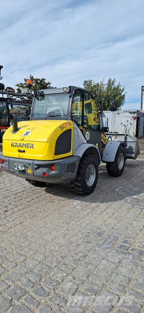 Kramer Radlader 5075 Stufe V Pale gommate