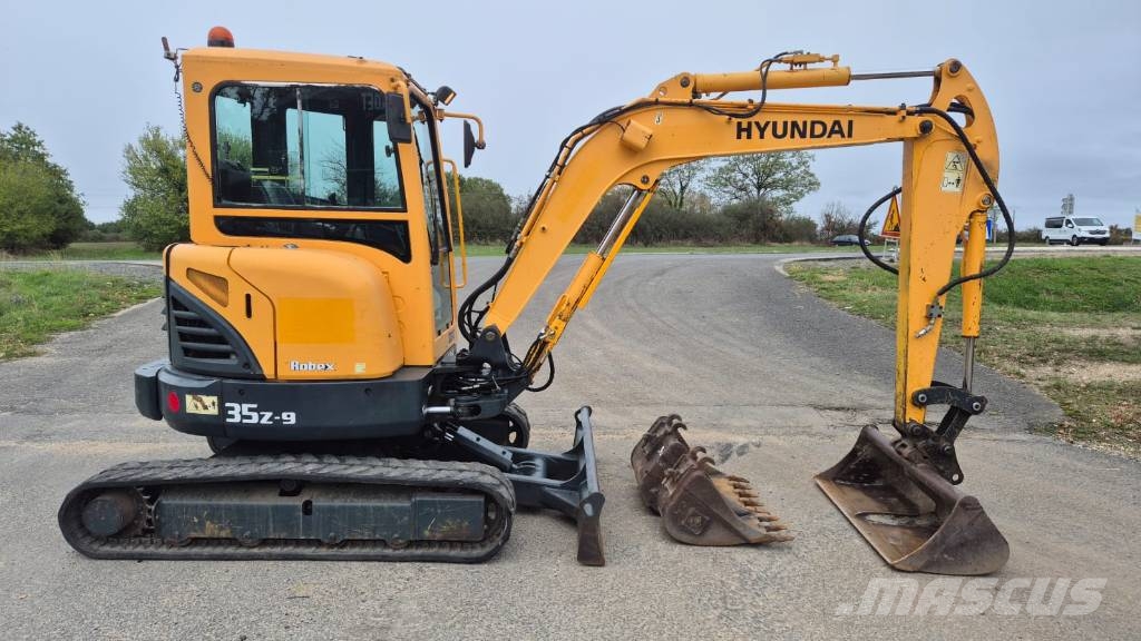 Hyundai Robex 35 Z-9 Mini bagri <7t