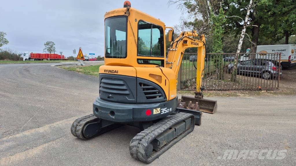 Hyundai Robex 35 Z-9 Mini bagri <7t