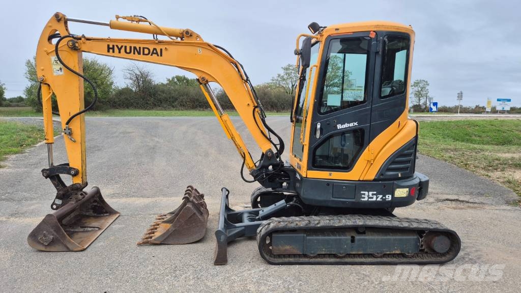 Hyundai Robex 35 Z-9 Mini bagri <7t