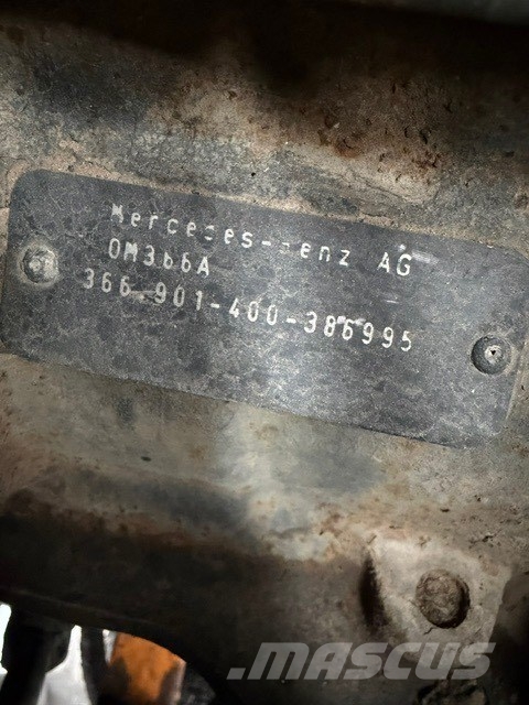 Doppstadt RORO Shredder, USED WERCEDES-BENZ ENGINE Haketuskoneet