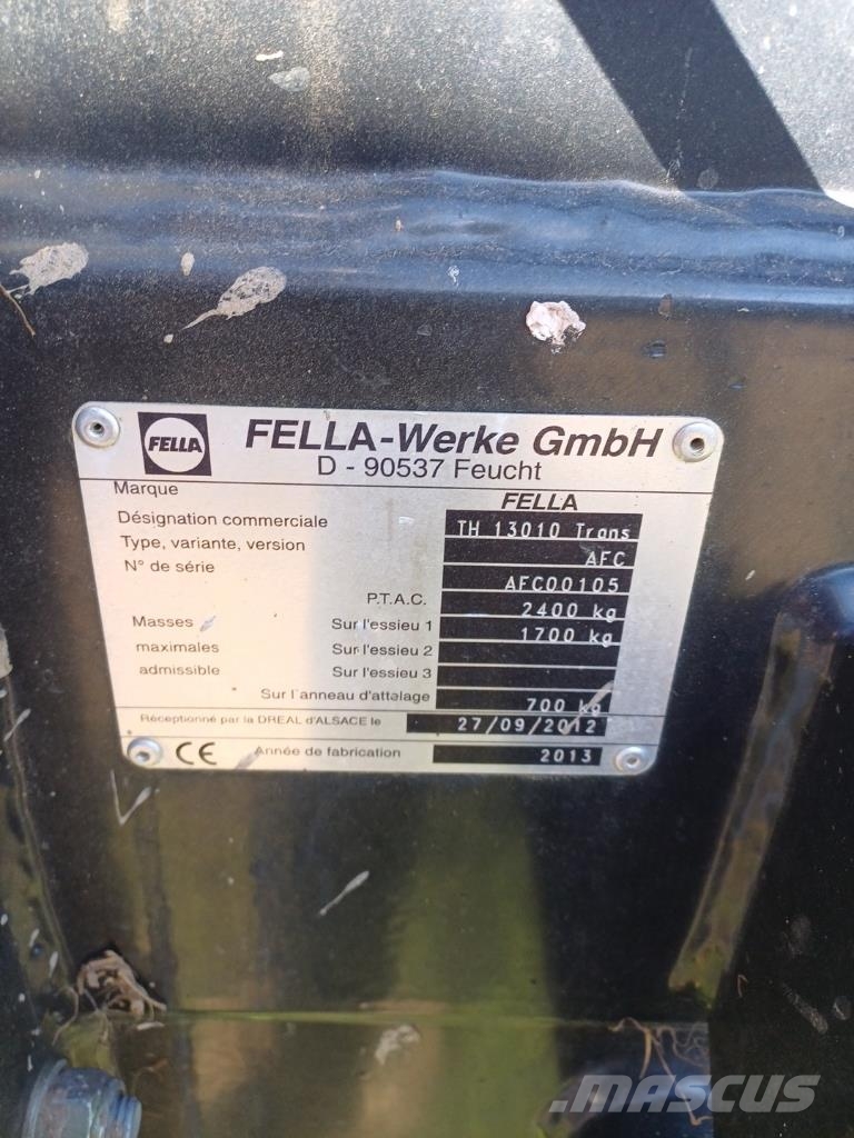 Fella TH13010 Trans Raker og høyvendere