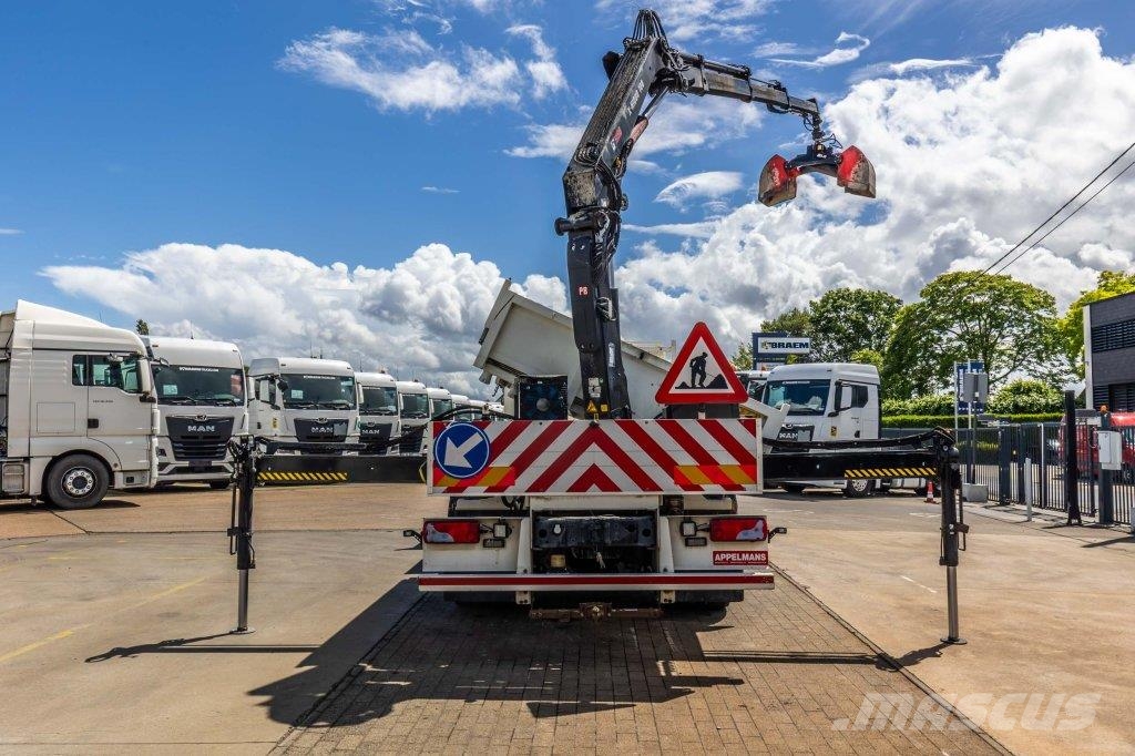 MAN TGM 19.290 BL - HIAB 108/3X Tipper trucks