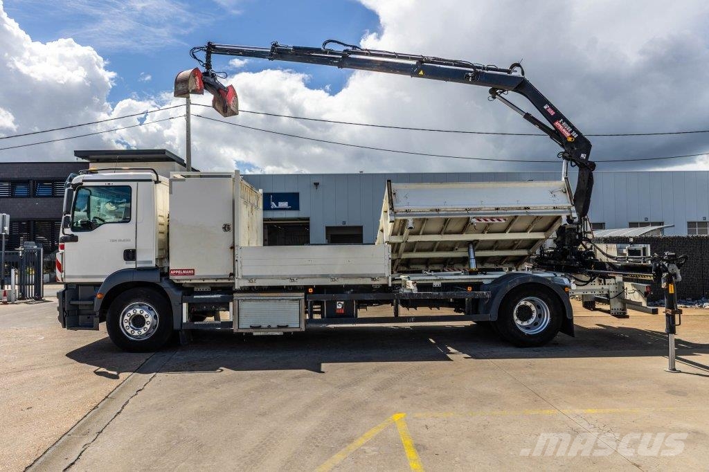 MAN TGM 19.290 BL - HIAB 108/3X Tipper trucks
