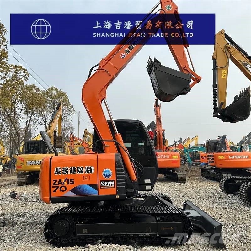 たわきち Hitachi ZX 70 excavator specs & dimensions (2003 - 2007