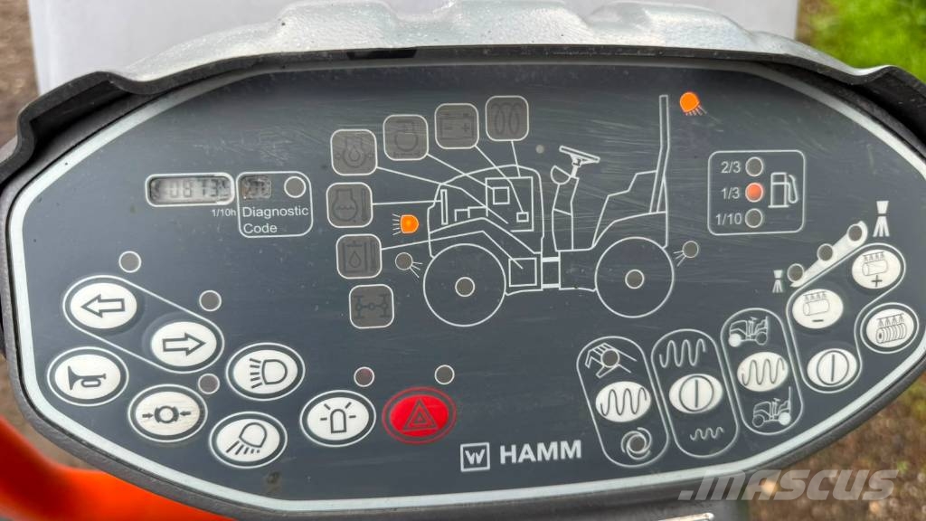 Hamm HD 8 VV Οδοστρωτήρες διπλού κυλίνδρου