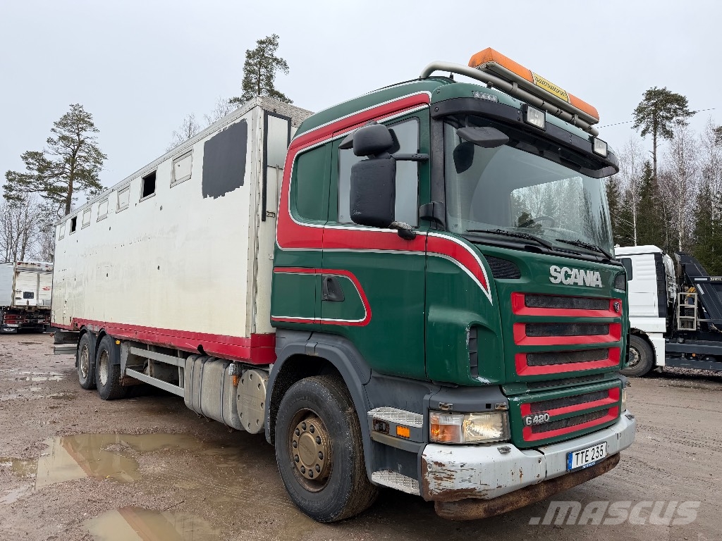 Scania G420LB6X2*4HNB Djurbil Caminhões de transporte de animais