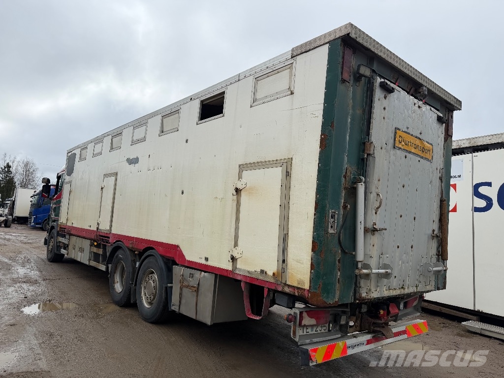 Scania G420LB6X2*4HNB Djurbil Caminhões de transporte de animais