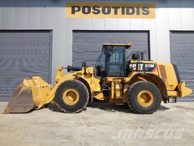 CAT 972MXE Gumikerekes homlokrakodók