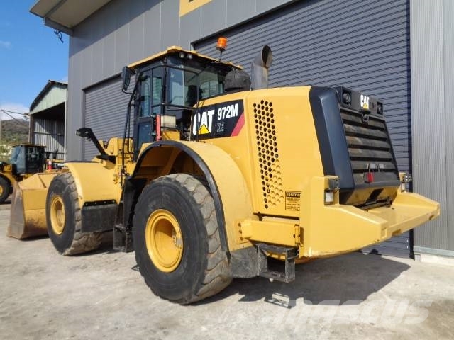 CAT 972MXE Gumikerekes homlokrakodók