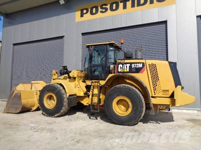 CAT 972MXE Gumikerekes homlokrakodók