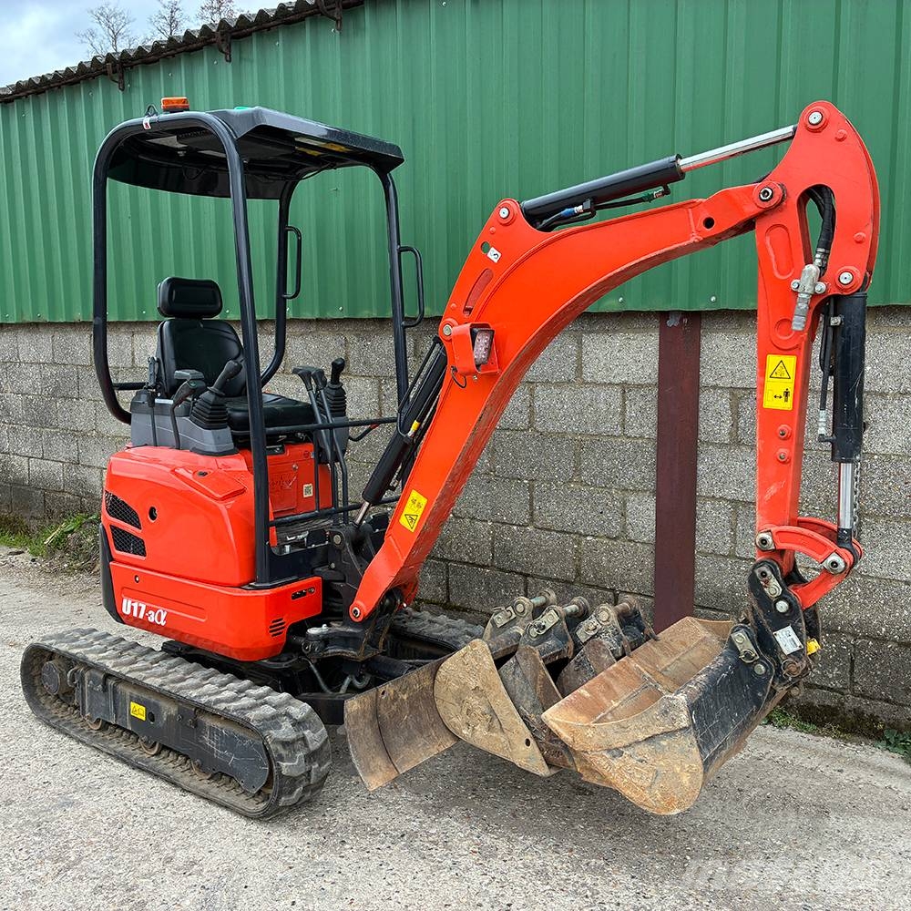 Kubota U 17-3 Minigravere <7t