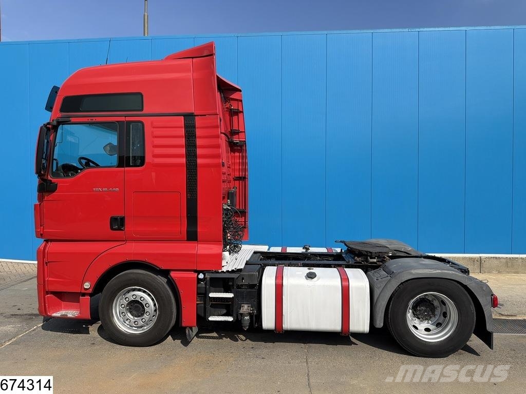MAN TGX 18 440 EURO 6, Retarder, Standairco, ACC 曳引機組件