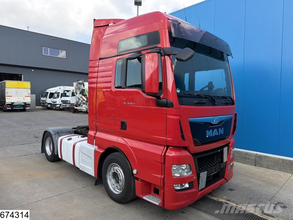 MAN TGX 18 440 EURO 6, Retarder, Standairco, ACC 曳引機組件