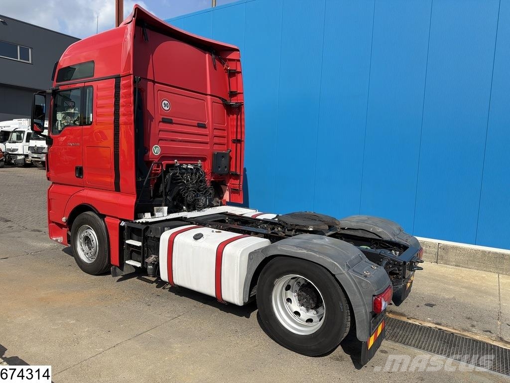 MAN TGX 18 440 EURO 6, Retarder, Standairco, ACC 曳引機組件