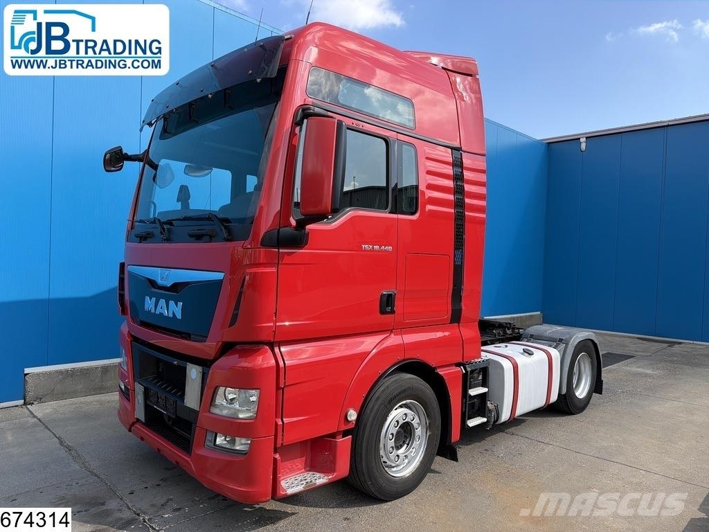 MAN TGX 18 440 EURO 6, Retarder, Standairco, ACC 曳引機組件