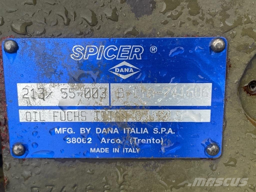 Ahlmann AZ150-Dana Spicer 213/55-Axle/Achse/As محور العجلة