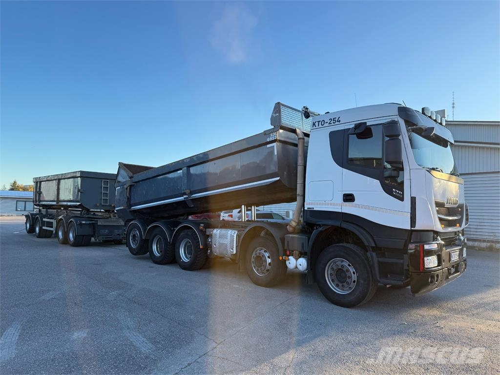 Iveco X-Way Stralis 570 10X4 Sora- ja kippiautot