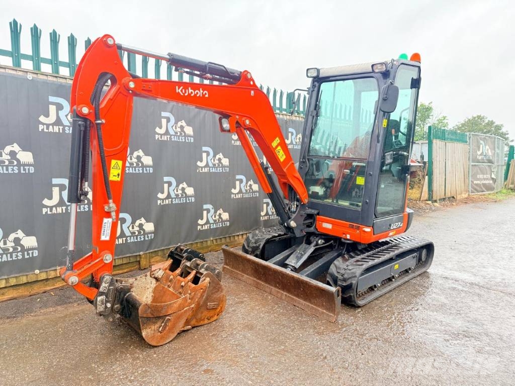Kubota U 27-4 Mini bageri <7t