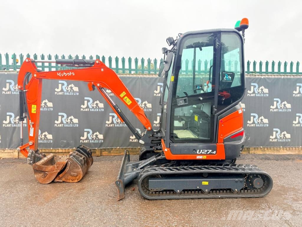 Kubota U 27-4 Mini bageri <7t