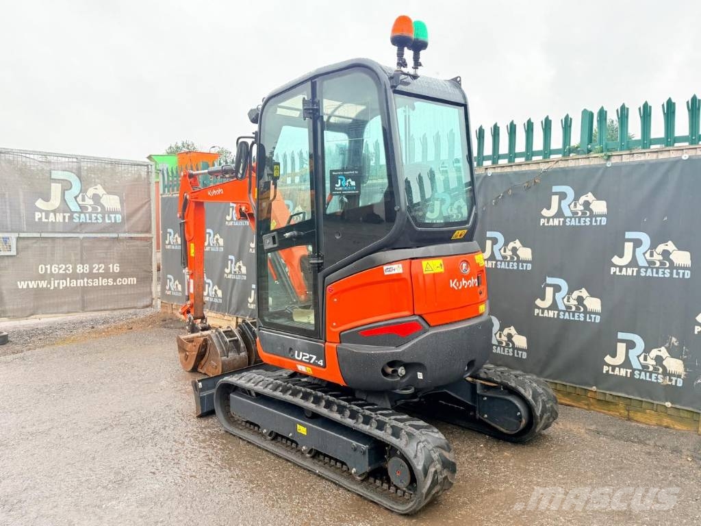 Kubota U 27-4 Mini bageri <7t