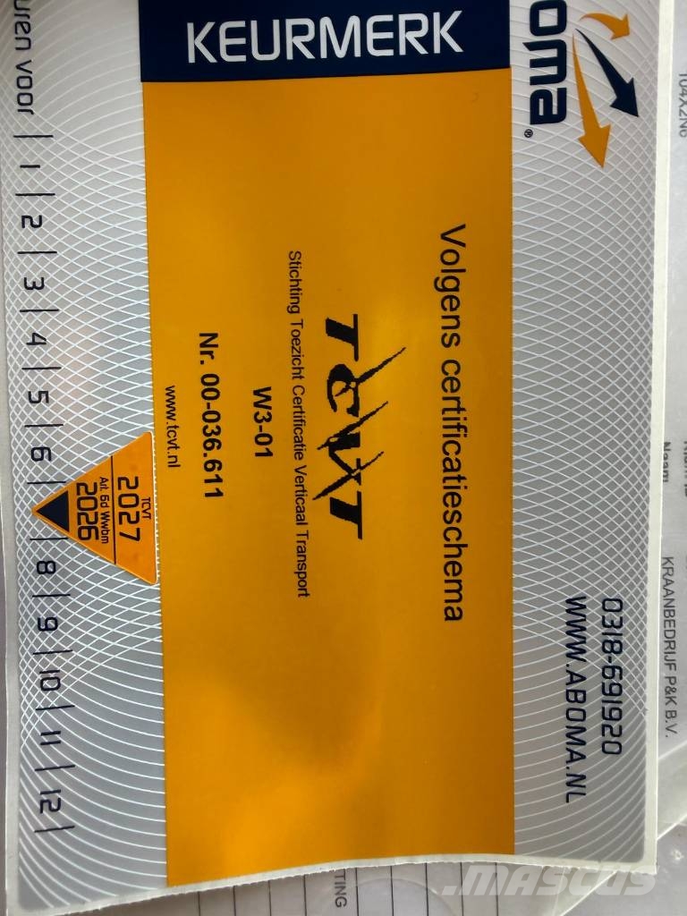 Faun ATF 110G-5 Visureigiai kranai