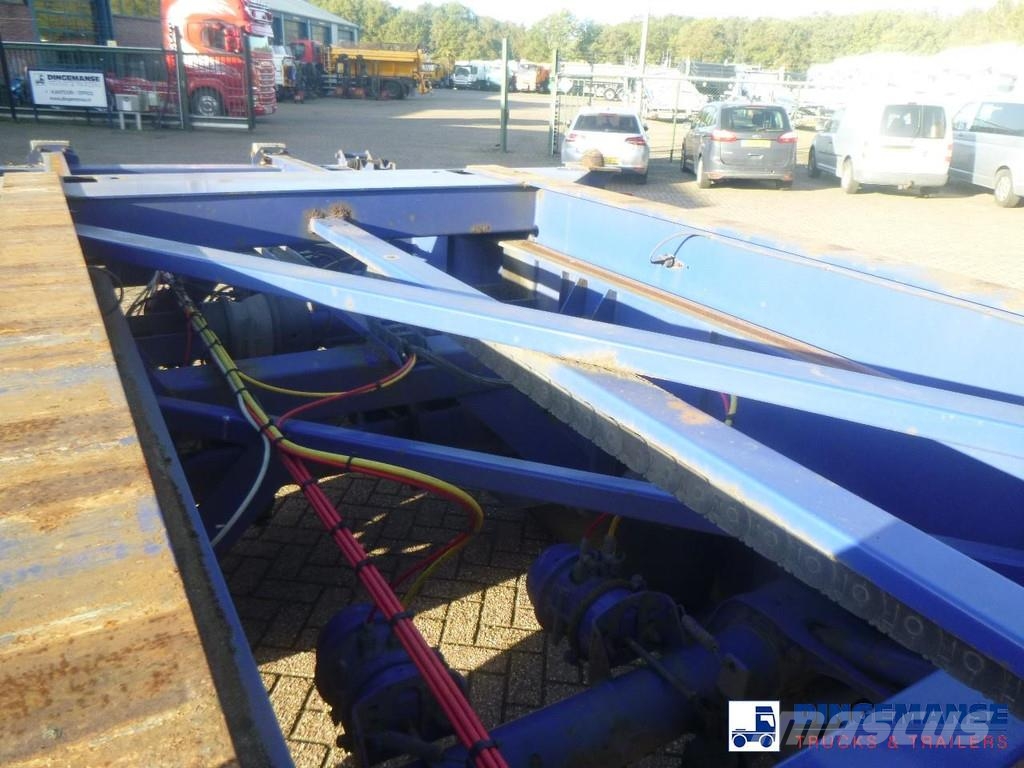 Dennison 3-axle container trailer 20-30-40-45 ft Kontejnerske poluprikolice
