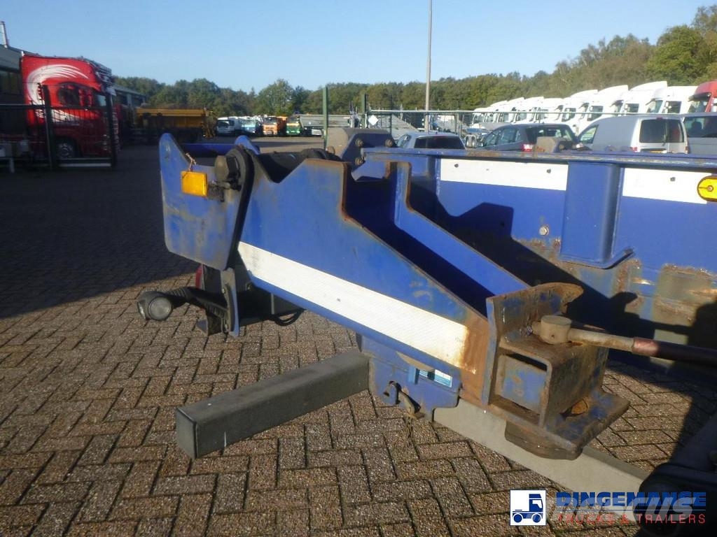 Dennison 3-axle container trailer 20-30-40-45 ft Kontejnerske poluprikolice