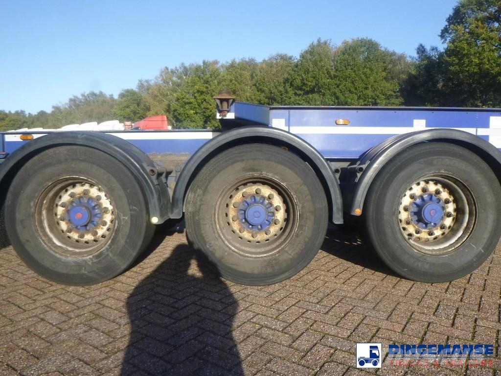 Dennison 3-axle container trailer 20-30-40-45 ft Kontejnerske poluprikolice