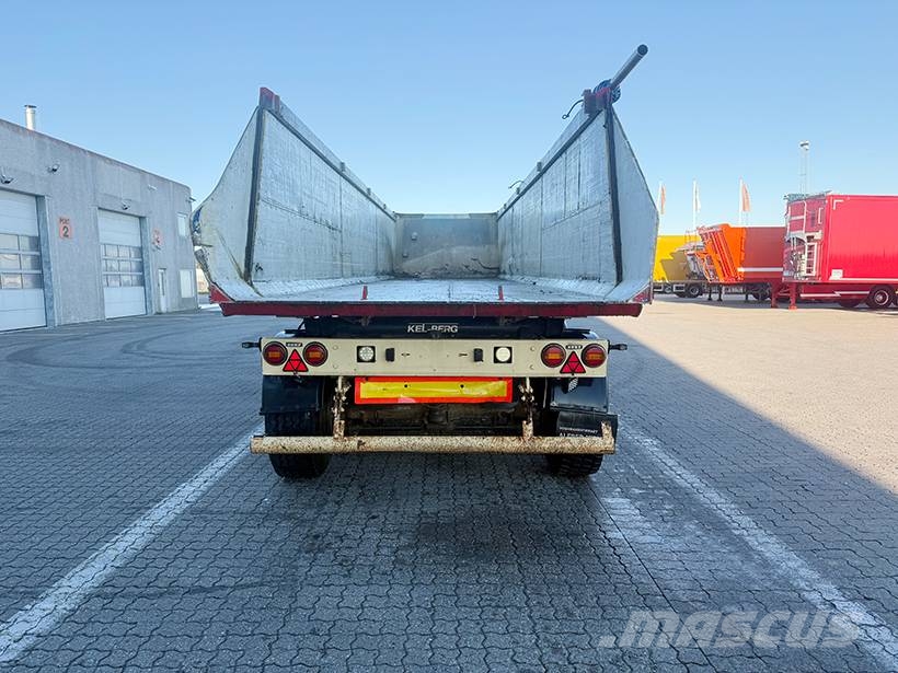 Kel-Berg Tipper / Kippauflieger 37m3 نصف مقطورات قلابة