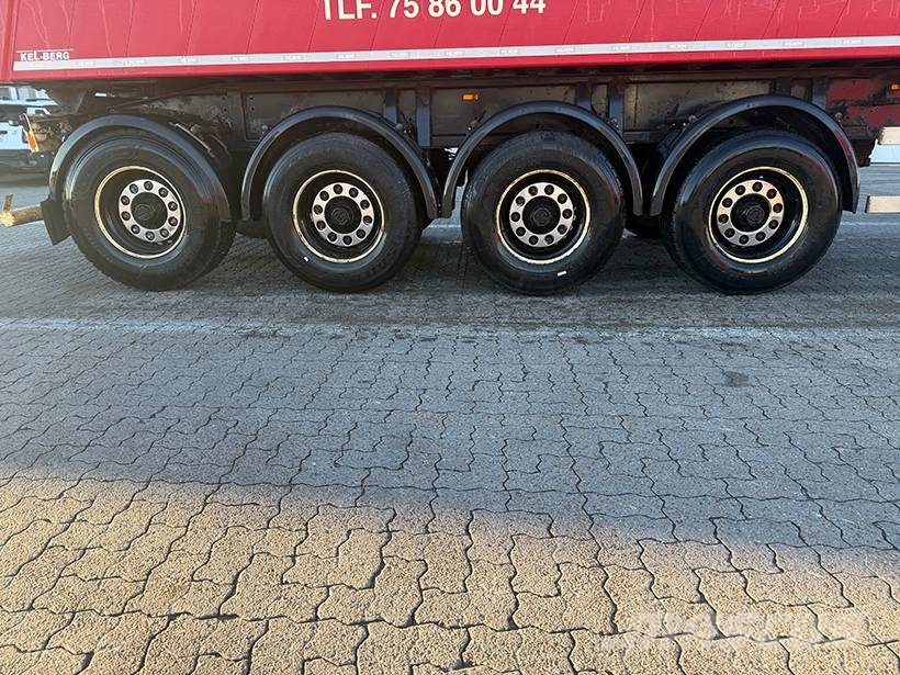 Kel-Berg Tipper / Kippauflieger 37m3 نصف مقطورات قلابة
