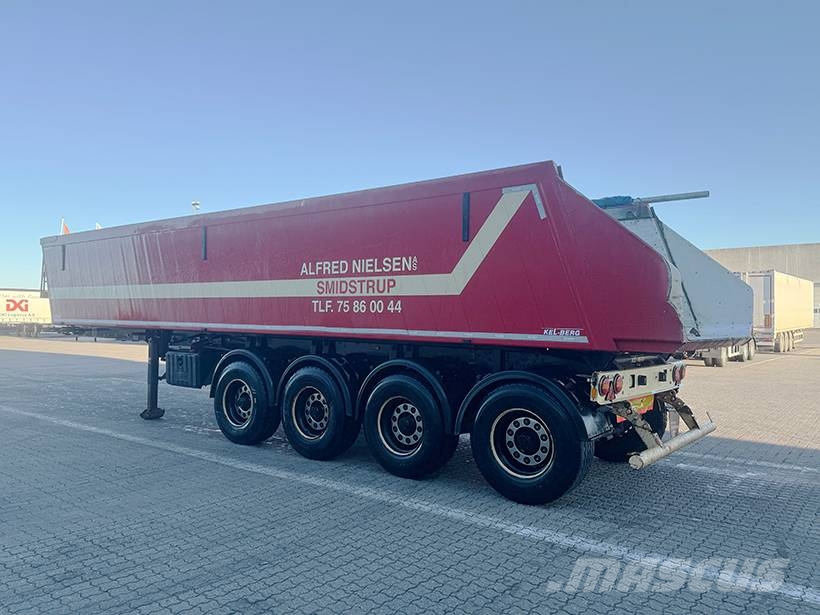 Kel-Berg Tipper / Kippauflieger 37m3 نصف مقطورات قلابة