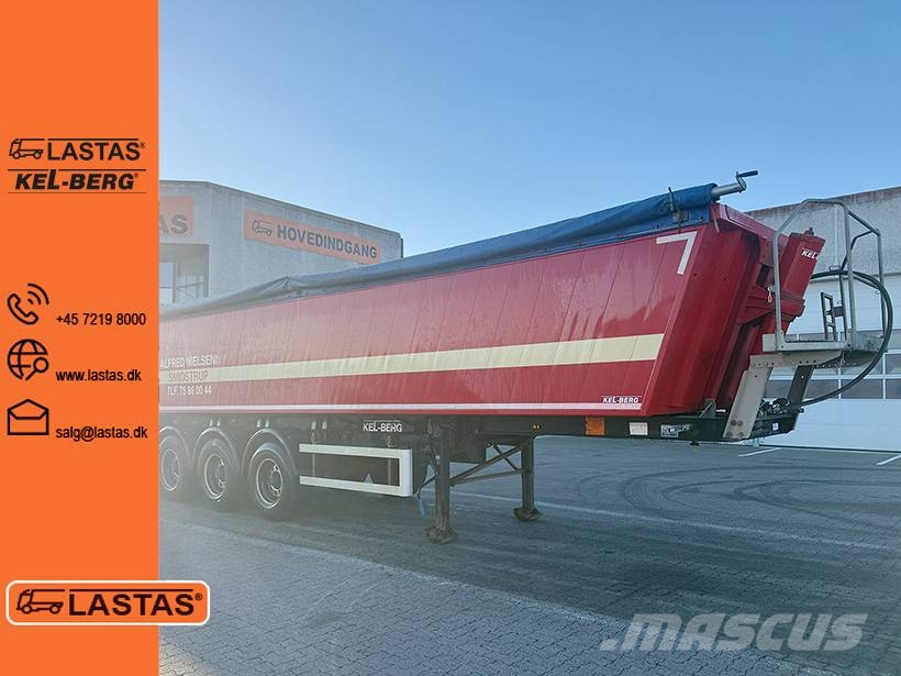 Kel-Berg Tipper / Kippauflieger 37m3 نصف مقطورات قلابة