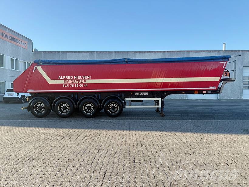 Kel-Berg Tipper / Kippauflieger 37m3 نصف مقطورات قلابة