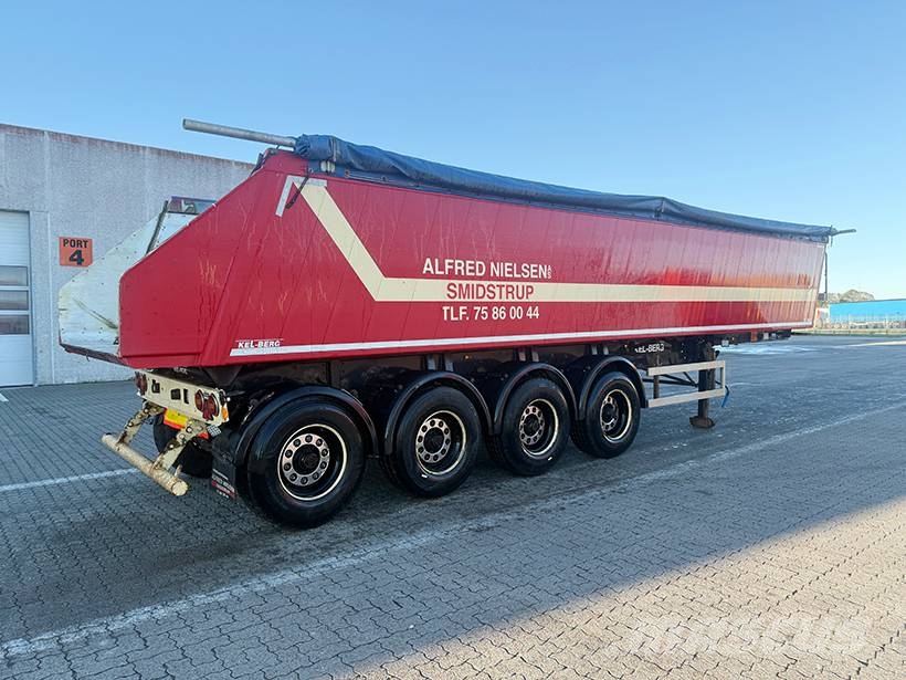 Kel-Berg Tipper / Kippauflieger 37m3 نصف مقطورات قلابة