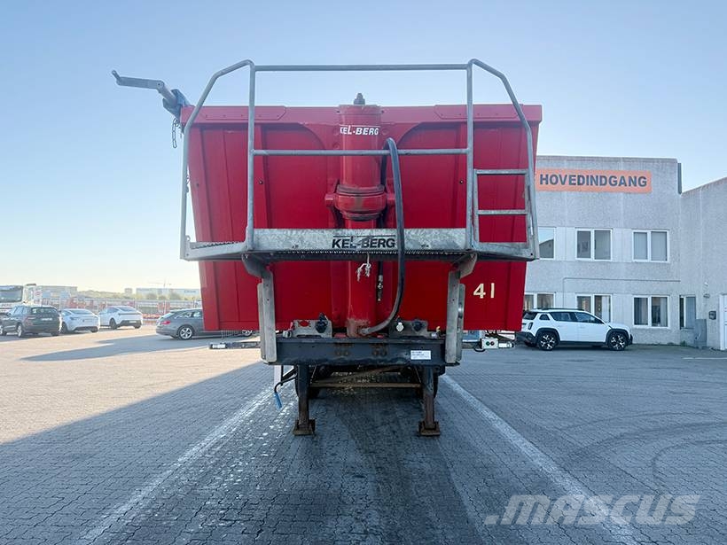 Kel-Berg Tipper / Kippauflieger 37m3 نصف مقطورات قلابة