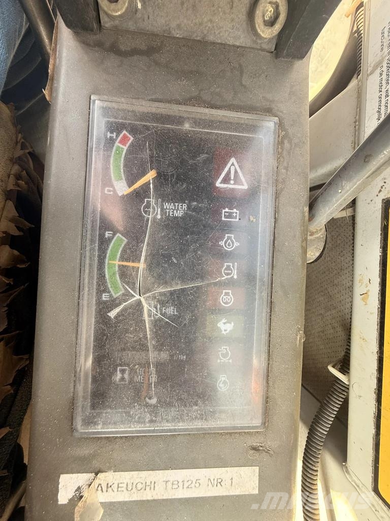 Takeuchi TB125 TB125 Minigraafmachines < 7t