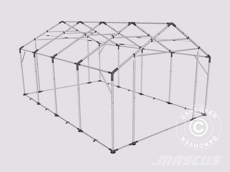 Dancover Storage Shelter PRO XL 5x8x2,5x3,89m PVC Telthal Wyposażenie magazynów - inne