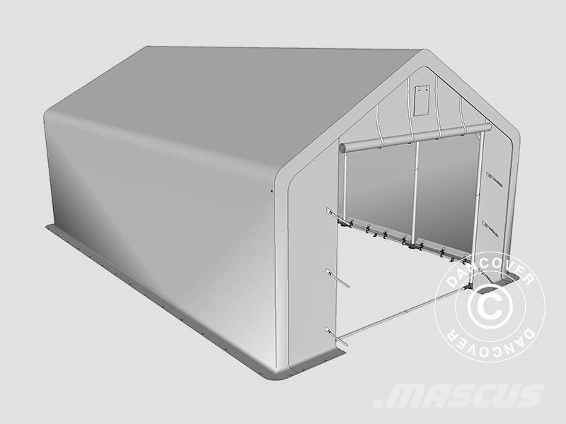 Dancover Storage Shelter PRO XL 5x8x2,5x3,89m PVC Telthal Wyposażenie magazynów - inne