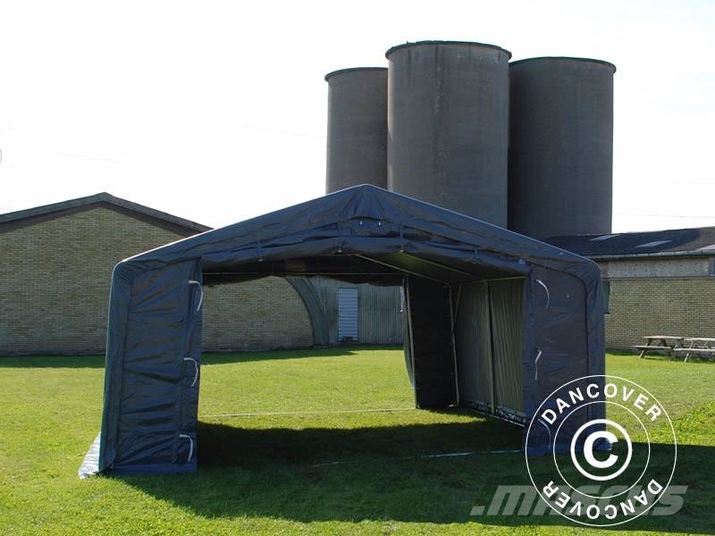Dancover Storage Shelter PRO XL 5x8x2,5x3,89m PVC Telthal Wyposażenie magazynów - inne