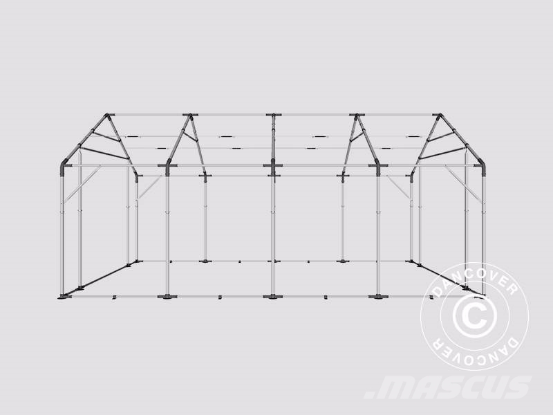 Dancover Storage Shelter PRO XL 5x8x2,5x3,89m PVC Telthal Wyposażenie magazynów - inne