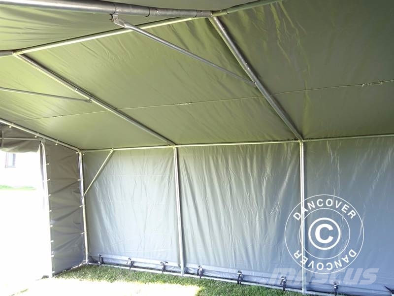 Dancover Storage Shelter PRO XL 5x8x2,5x3,89m PVC Telthal Wyposażenie magazynów - inne