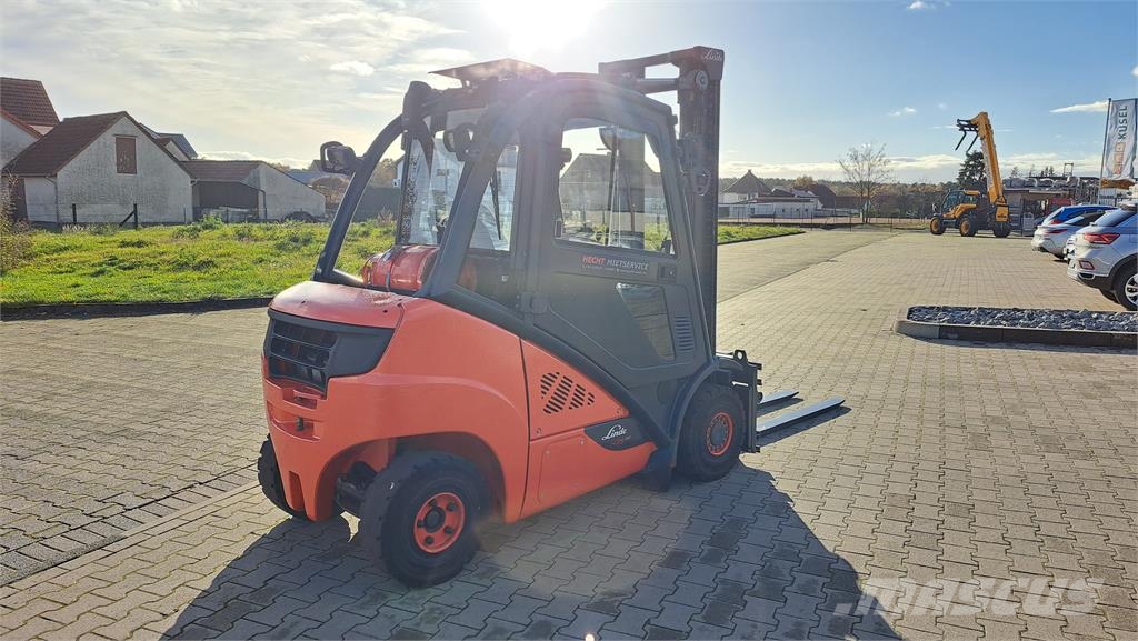 Linde H25T-02 天然气叉车