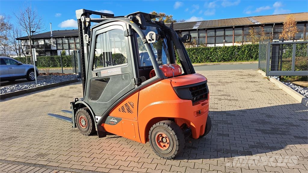 Linde H25T-02 天然气叉车