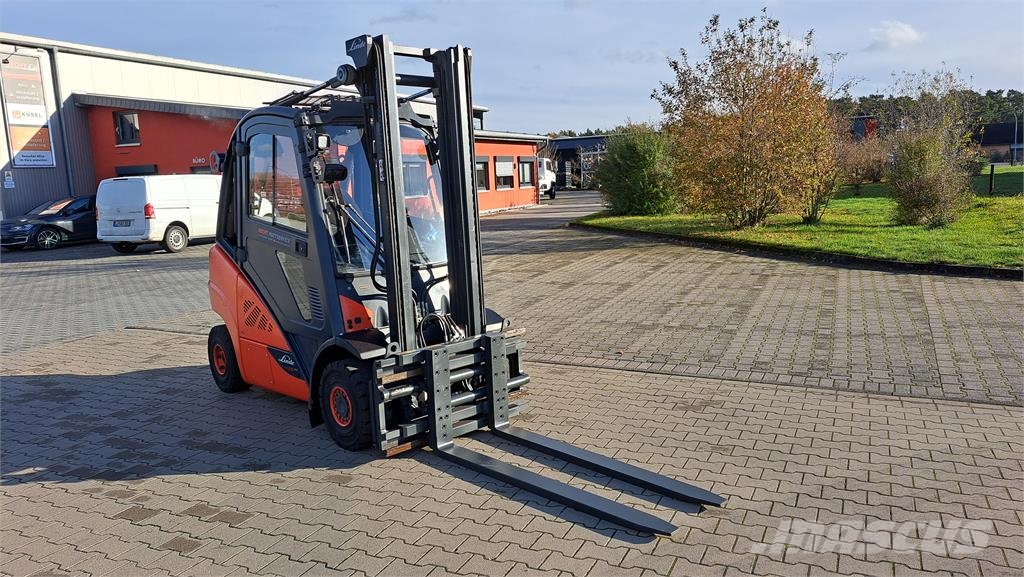 Linde H25T-02 天然气叉车
