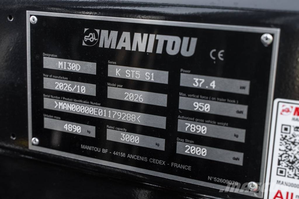 Manitou MI 30 D 디젤 지게차