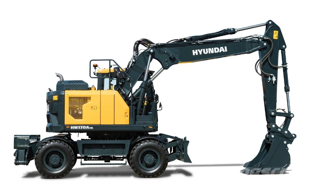Hyundai HW 170 ACR Ratiniai ekskavatoriai
