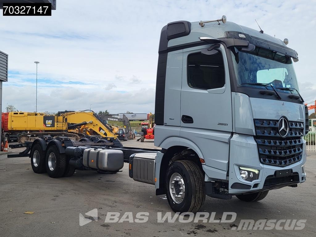 Mercedes-Benz Arocs 2851 6X4 NEW! 6x4 Streamspace 570cm Automati Šasija ar kabīni